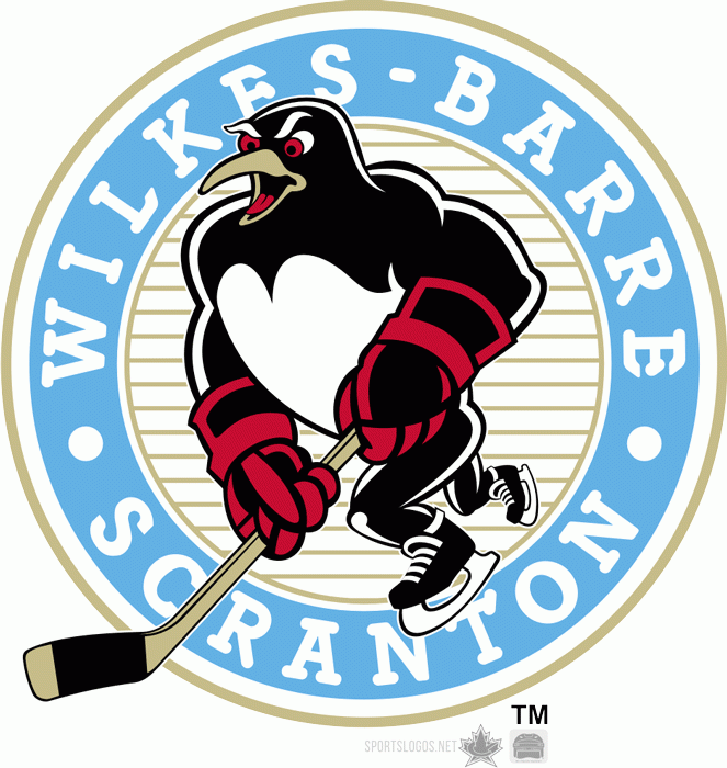 Wilkes-Barre Scranton Penguins 2004 05 Alternate Logo iron on heat transfer